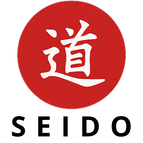 Seido logo: the character 道 in a red circle